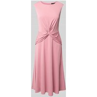 Lauren Ralph Lauren Midikleid mit Knotendetail Modell 'TESSANNE' in Altrosa, Größe 44 Lauren Ralph Lauren Midikleid mit Knotendetail Modell 'TESSANNE' in Altrosa, Größe 44 von Lauren Ralph Lauren