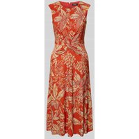 Lauren Ralph Lauren Midikleid mit Knotendetail Modell 'TESSANNE' in Rot Melange, Größe 36 Lauren Ralph Lauren Midikleid mit Knotendetail Modell 'TESSANNE' in Rot Melange, Größe 36 von Lauren Ralph Lauren