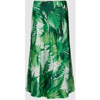 Lauren Ralph Lauren Midirock mit Allover-Print Modell 'SHARAE' in Gruen, Größe 38 von Lauren Ralph Lauren