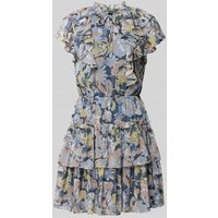 Lauren Ralph Lauren Minikleid mit Volants Modell 'DEVANY' in Blau, Größe 38 Lauren Ralph Lauren Minikleid mit Volants Modell 'DEVANY' in Blau, Größe 38 von Lauren Ralph Lauren