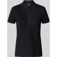Lauren Ralph Lauren Poloshirt mit kurzer Knopfleiste Modell 'KIEWICK' in Black, Größe S Lauren Ralph Lauren Poloshirt mit kurzer Knopfleiste Modell 'KIEWICK' in Black, Größe S von Lauren Ralph Lauren
