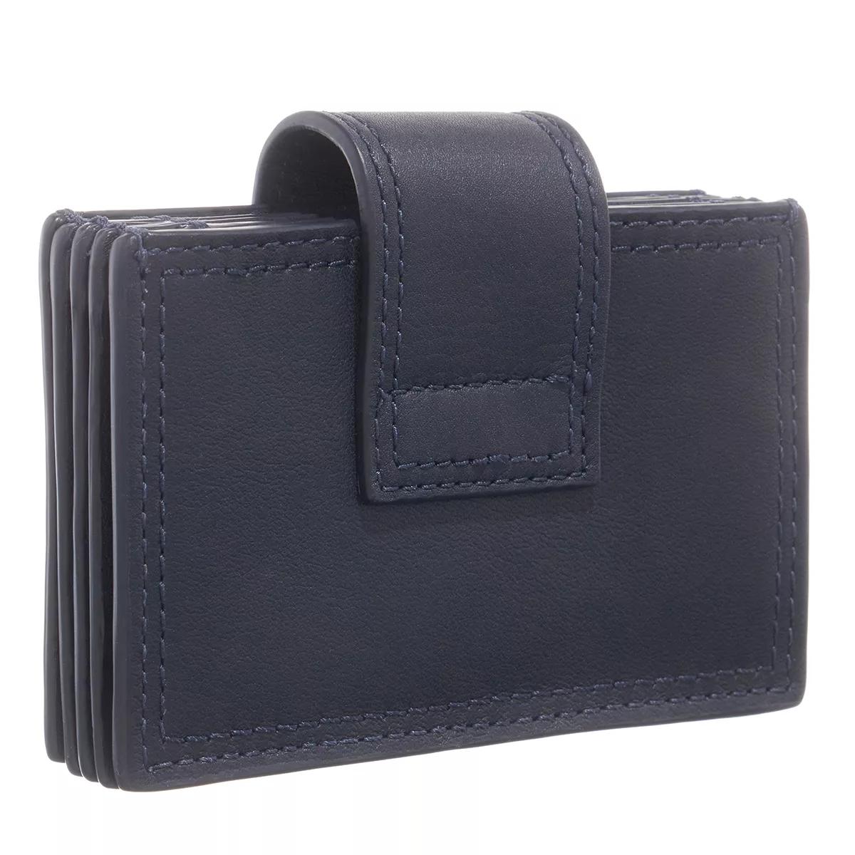 Lauren Ralph Lauren Portemonnaie - Flp Card Case Small - Gr. unisize - in Blau - für Damen von Lauren Ralph Lauren