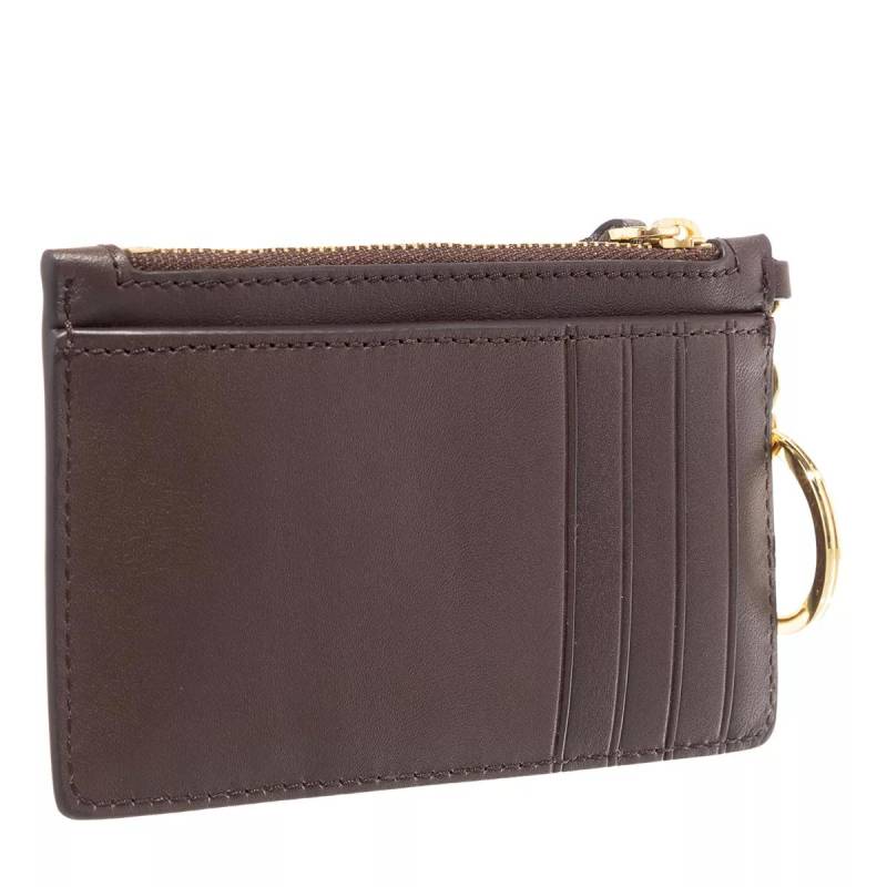 Lauren Ralph Lauren Portemonnaie - Zip Card Case Small - Gr. unisize - in Braun - für Damen von Lauren Ralph Lauren