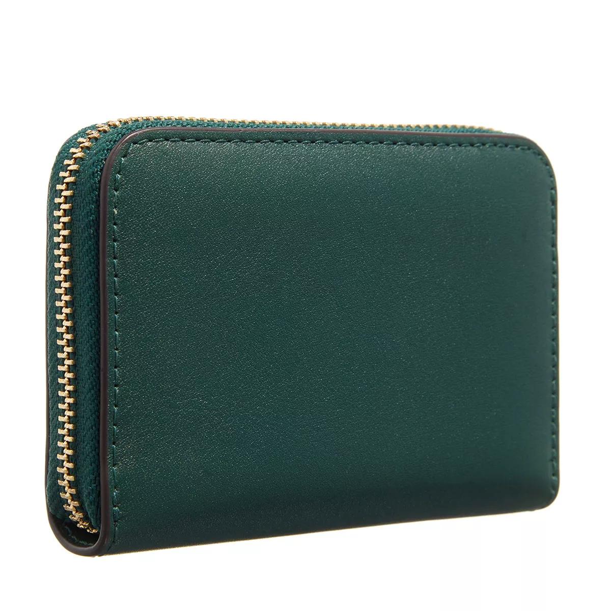 Lauren Ralph Lauren Portemonnaie - Zip Wallet Small - Gr. unisize - in Grün - für Damen von Lauren Ralph Lauren