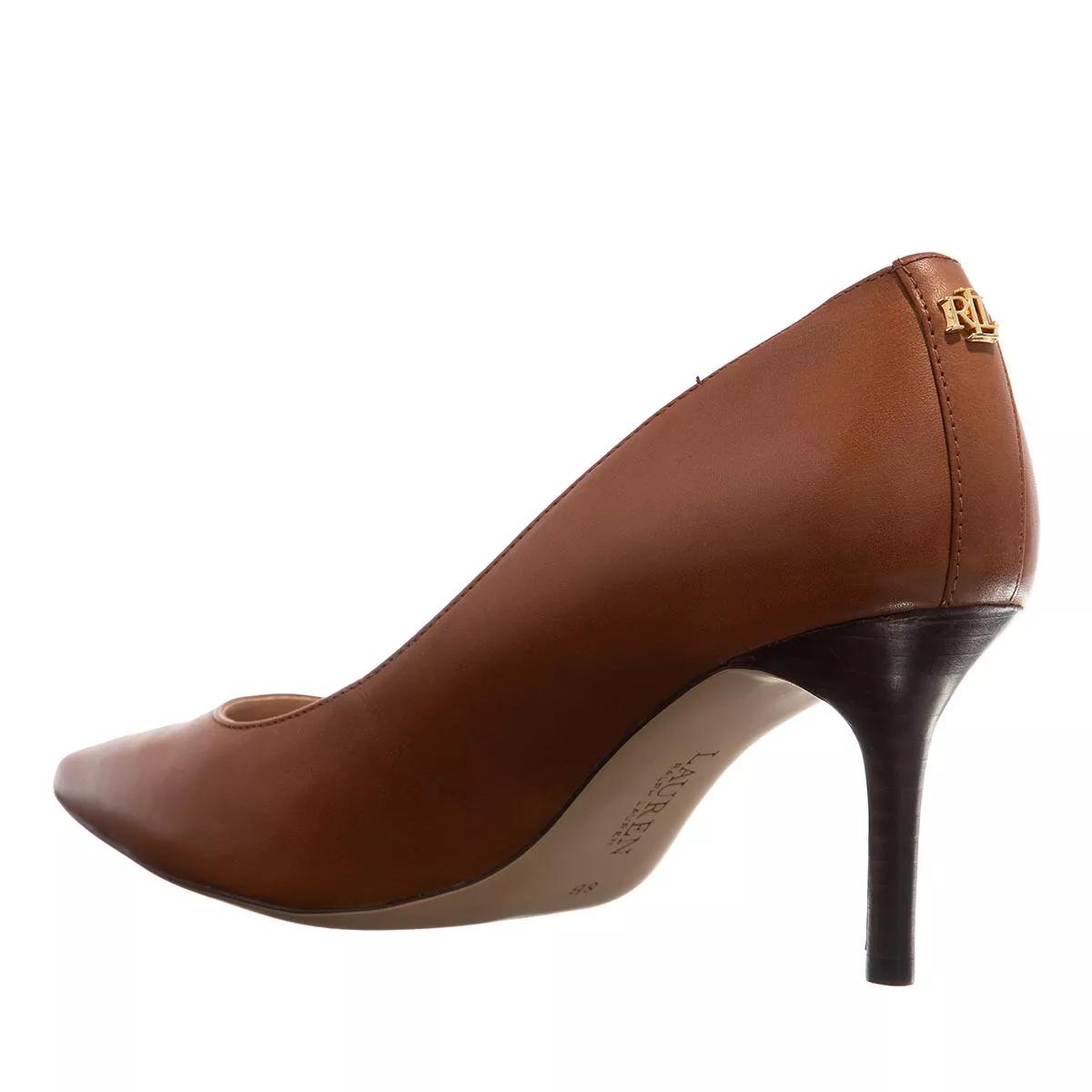 Lauren Ralph Lauren Pumps & High Heels - Lanette Closed Toe Pumps - Gr. 38 (EU) - in Braun - für Damen von Lauren Ralph Lauren