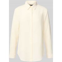 Lauren Ralph Lauren Regular Fit Bluse mit Manschetten Modell 'KRISTY' in Offwhite, Größe XS von Lauren Ralph Lauren