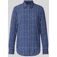 Lauren Ralph Lauren Regular Fit Bluse mit verdeckter Knopfleiste Modell 'KRISTY' in Hellblau, Größe M von Lauren Ralph Lauren