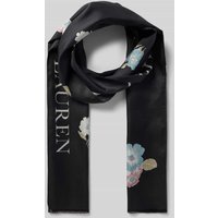 Lauren Ralph Lauren Schaltuch aus Seide mit Logo-Print und Fransen in Black, Größe 1 Lauren Ralph Lauren Schaltuch aus Seide mit Logo-Print und Fransen in Black, Größe 1 von Lauren Ralph Lauren