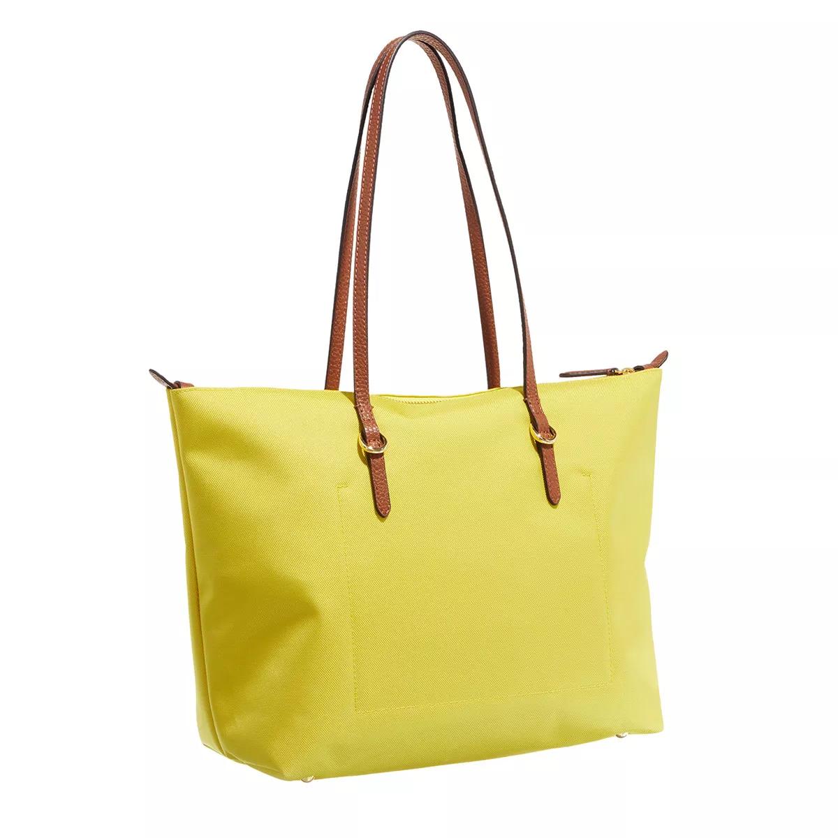 Lauren Ralph Lauren Shopper - Keaton 26 Tote Medium - Gr. unisize - in Gelb - für Damen von Lauren Ralph Lauren