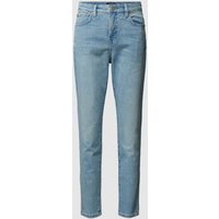Lauren Ralph Lauren Slim Fit Jeans mit Knopf- und Reißverschluss in Jeansblau, Größe 38 von Lauren Ralph Lauren