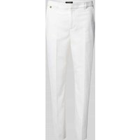 Lauren Ralph Lauren Slim Fit Stoffhose mit Label-Detail Modell 'LAKYTHIA' in Weiss, Größe 42 von Lauren Ralph Lauren