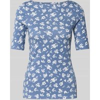 Lauren Ralph Lauren T-Shirt mit 1/2-Arm Modell 'JUDY' in Bleu Melange, Größe XS Lauren Ralph Lauren T-Shirt mit 1/2-Arm Modell 'JUDY' in Bleu Melange, Größe XS von Lauren Ralph Lauren