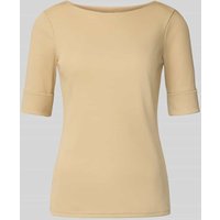 Lauren Ralph Lauren T-Shirt mit Rundhalsausschnitt Modell 'JUDY' in Camel, Größe XXL Lauren Ralph Lauren T-Shirt mit Rundhalsausschnitt Modell 'JUDY' in Camel, Größe XXL von Lauren Ralph Lauren