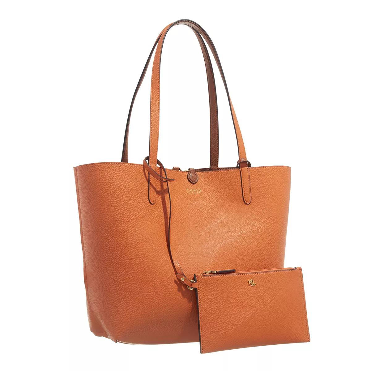 Lauren Ralph Lauren Tote - Rvrsble Tote Medium - Gr. unisize - in Cognacbraun - für Damen von Lauren Ralph Lauren