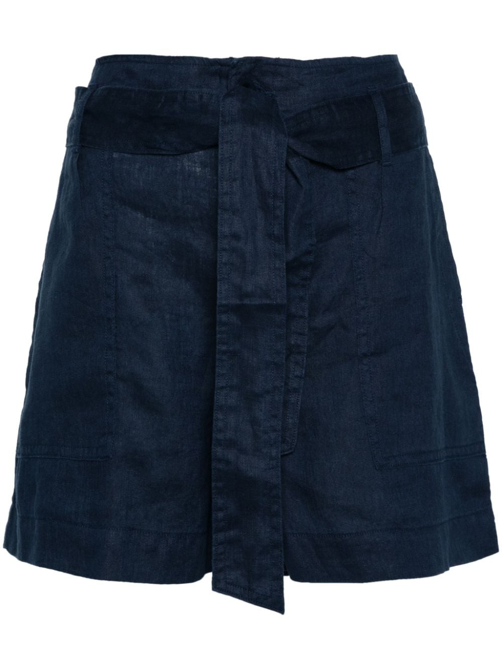 Lauren Ralph Lauren Shorts aus Leinen - Blau von Lauren Ralph Lauren