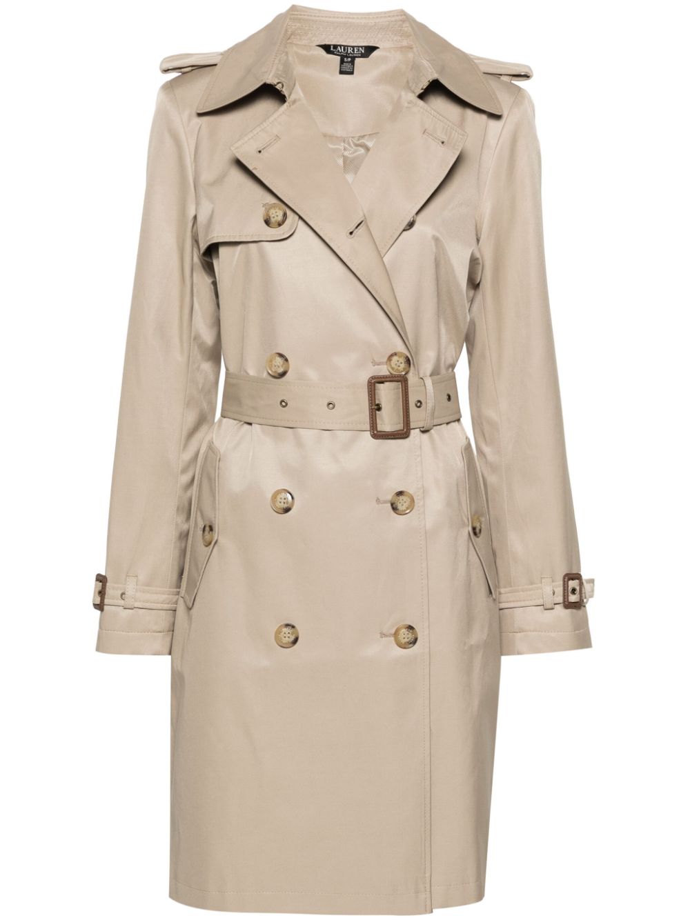 Lauren Ralph Lauren Trenchcoat mit Gürtel - Nude von Lauren Ralph Lauren