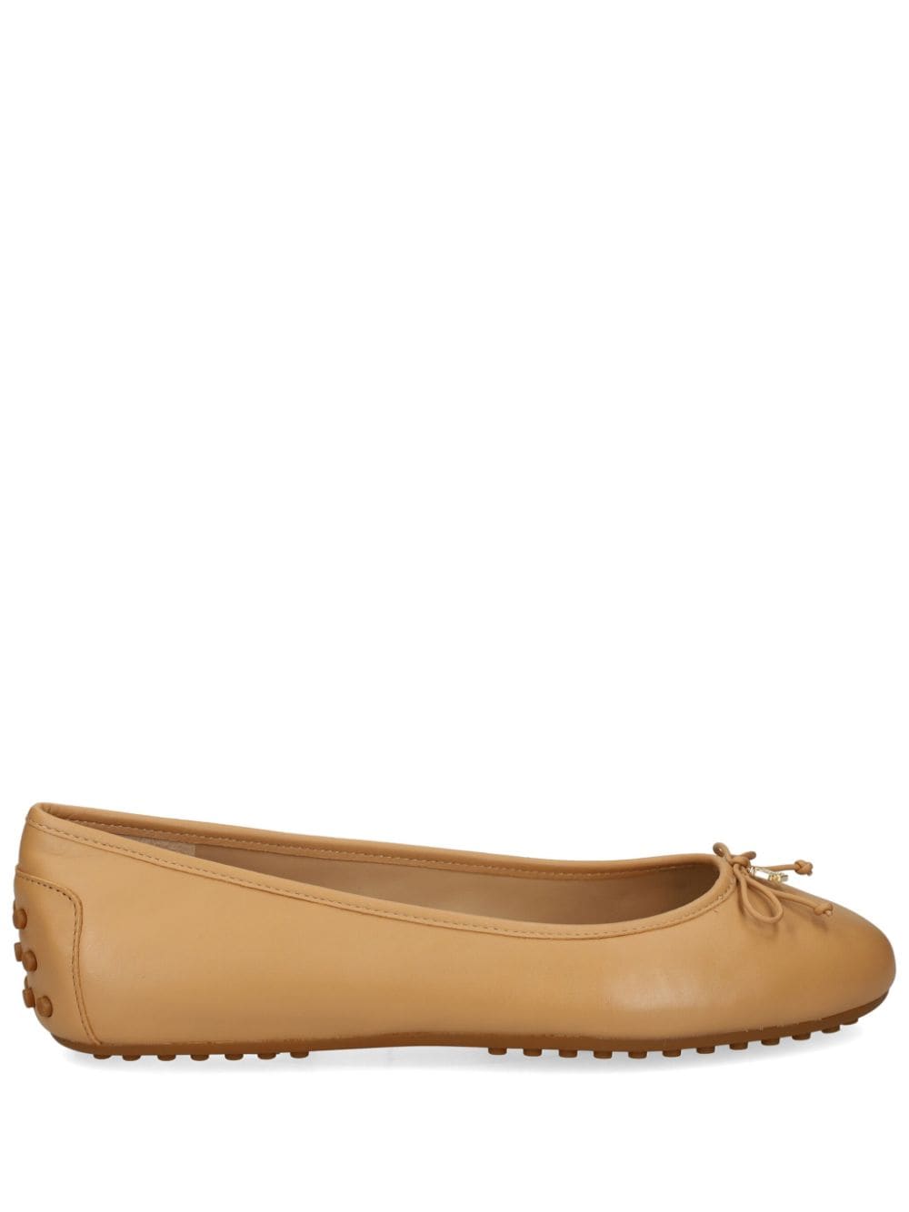 Lauren Ralph Lauren Ballerinas mit Schleifendetail - Nude von Lauren Ralph Lauren