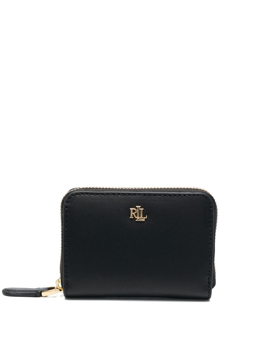 Lauren Ralph Lauren Portemonnaie mit Logo-Schild - Schwarz von Lauren Ralph Lauren