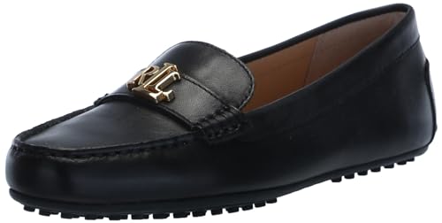 Lauren by Ralph Lauren Damen Barnsbury Driving Style Loafer, Schwarz, 38 EU von Lauren Ralph Lauren