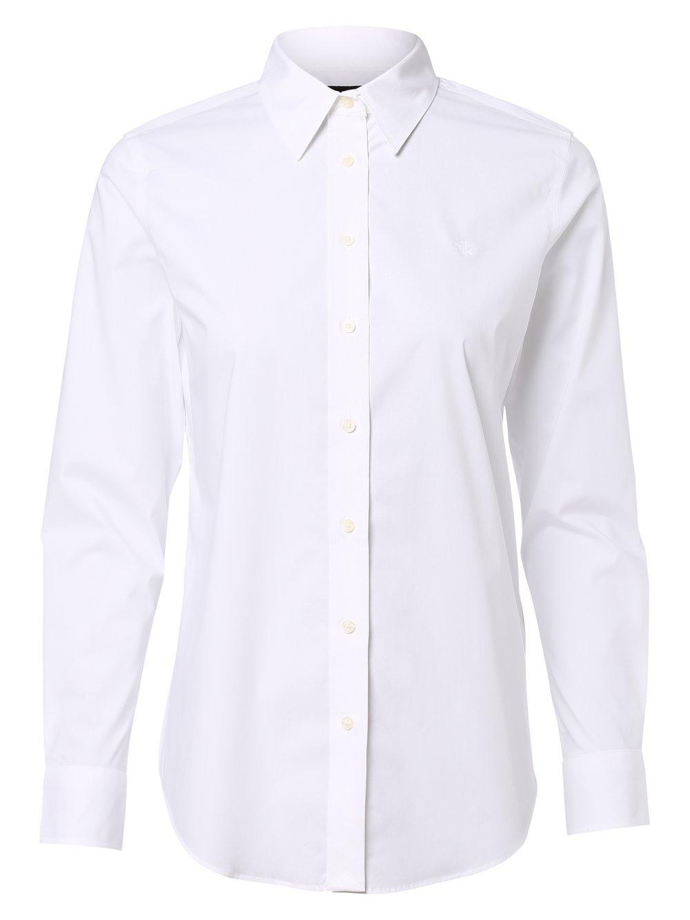 Lauren Ralph Lauren Bluse Damen Baumwolle, weiß von Lauren by Ralph Lauren