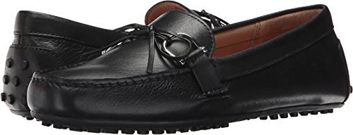 Lauren by Ralph Lauren Damen Briley Fahrer-Slipper, Schwarzes superweiches Leder, 39 EU von Lauren by Ralph Lauren