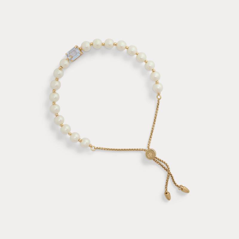 Armband mit Kunstperlen von Lauren