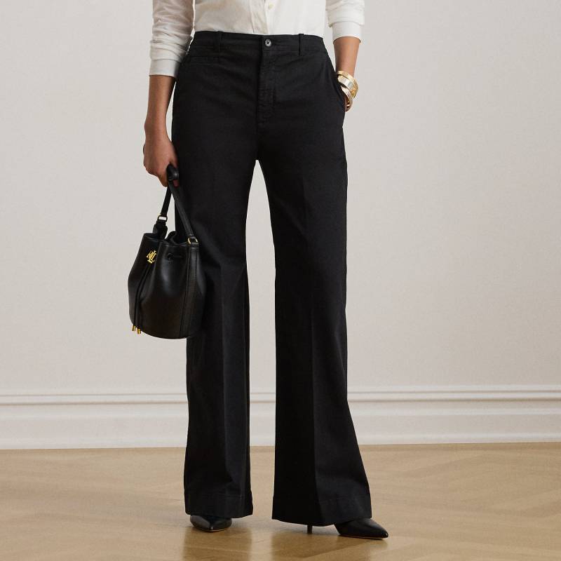 Ausgestellte Baumwollstretch-Chinohose Ausgestellte Baumwollstretch-Chinohose von Lauren