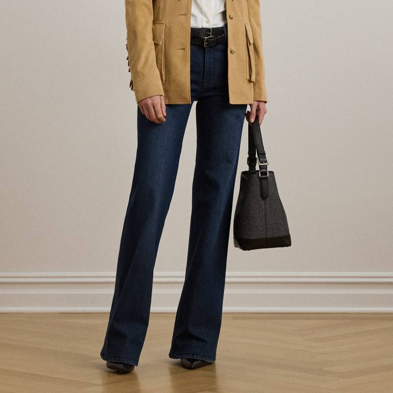 Ausgestellte Jeans mit hoher Leibhöhe von Lauren