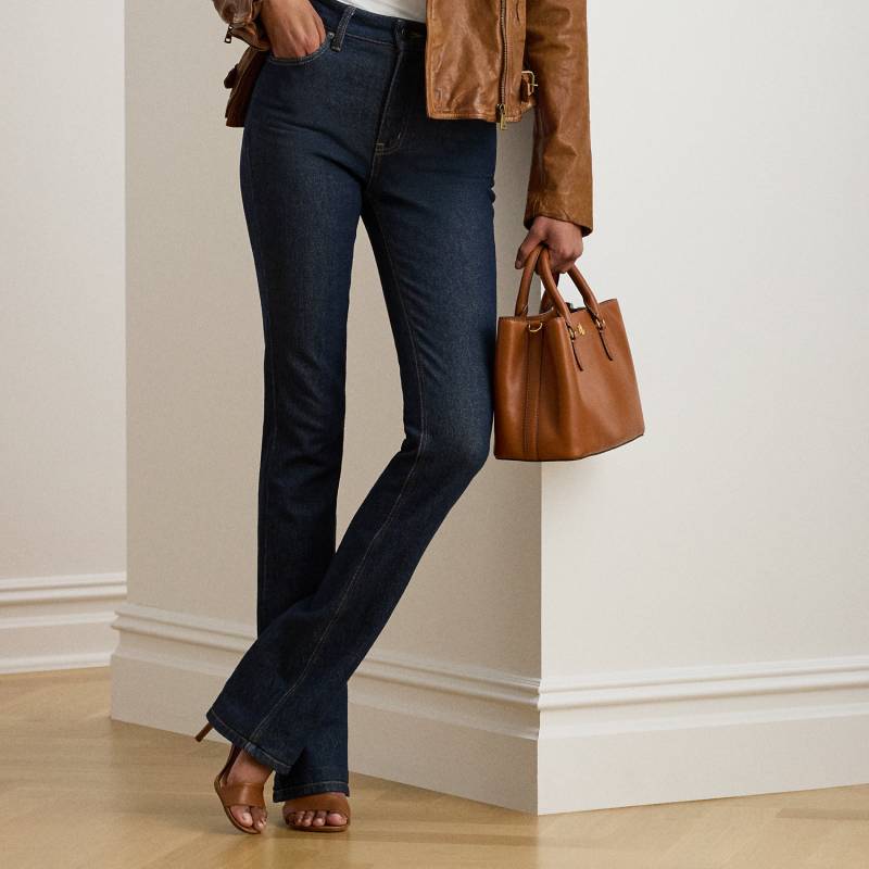 Bootcut-Jeans mit hoher Leibhöhe von Lauren