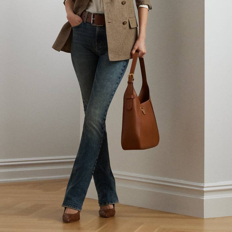 Bootcut-Jeans mit hoher Leibhöhe von Lauren