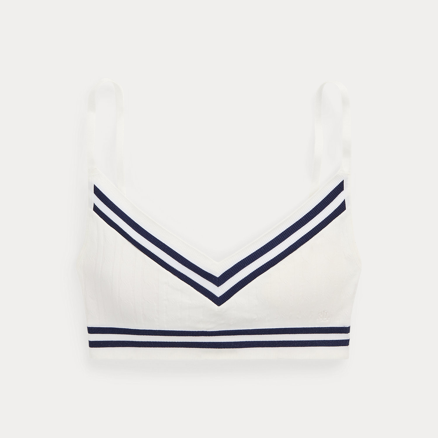 Bügelloser BH mit Cricket-Zopfmuster Bügelloser BH mit Cricket-Zopfmuster von Lauren