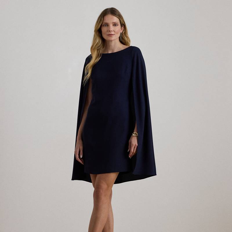 Cape-Cocktailkleid aus Georgette von Lauren