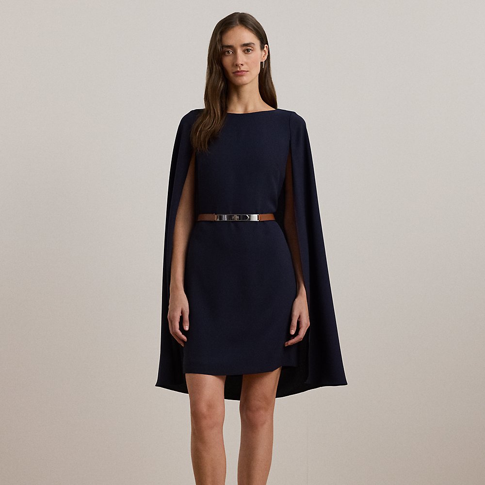 Cape-Cocktailkleid aus Georgette Cape-Cocktailkleid aus Georgette von Lauren