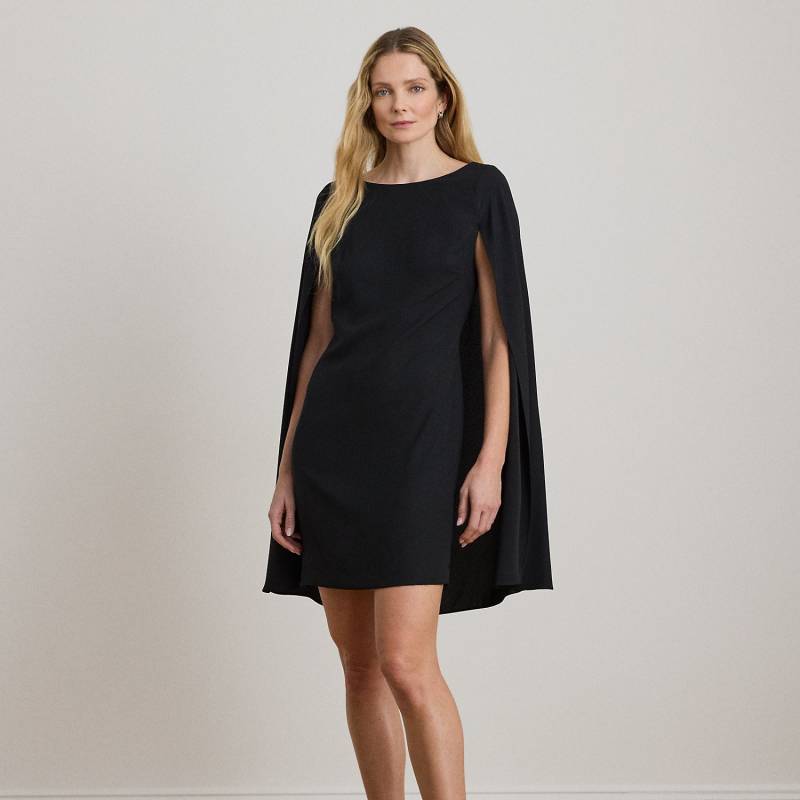 Cape-Cocktailkleid aus Georgette von Lauren
