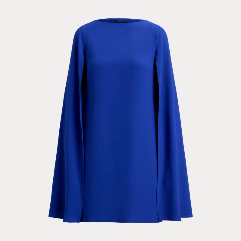 Cape-Cocktailkleid aus Georgette von Lauren