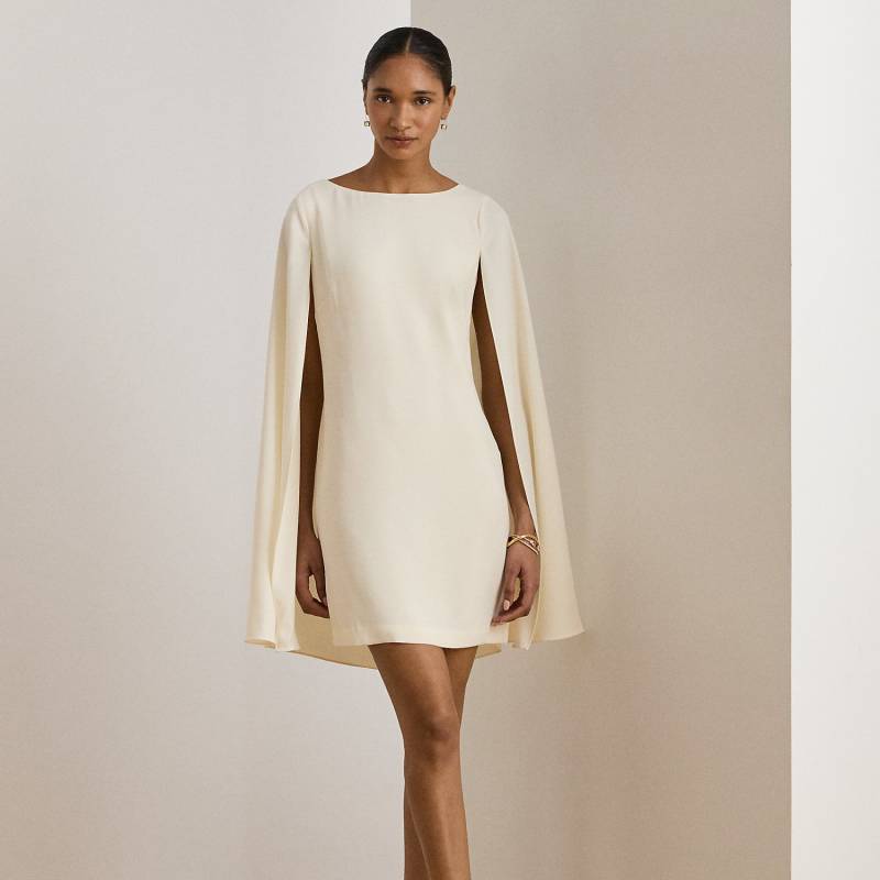 Cape-Cocktailkleid aus Georgette von Lauren