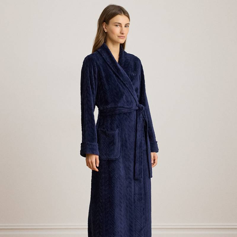 Chenille-Bademantel mit Schalkragen von Lauren