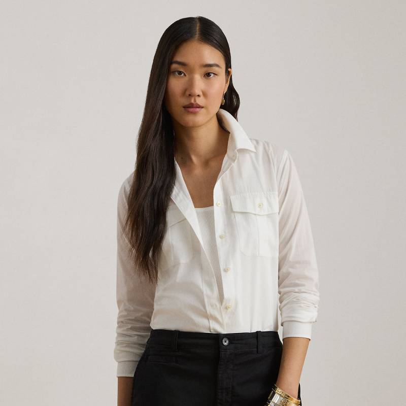 Classic-Fit Hemd aus Baumwollvoile von Lauren