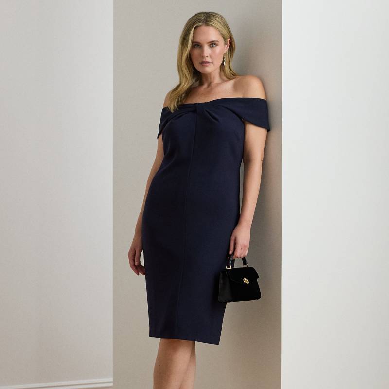 Plus Größen - Crêpe-Cocktailkleid mit Twist-Detail Plus Größen - Crêpe-Cocktailkleid mit Twist-Detail von Lauren