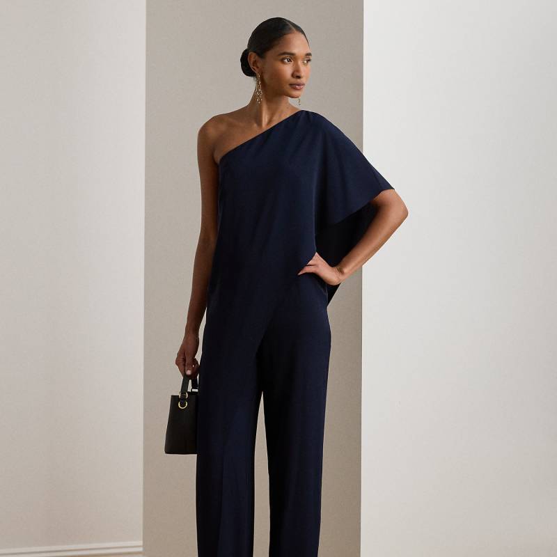 Einschultriger Jumpsuit mit Cape von Lauren