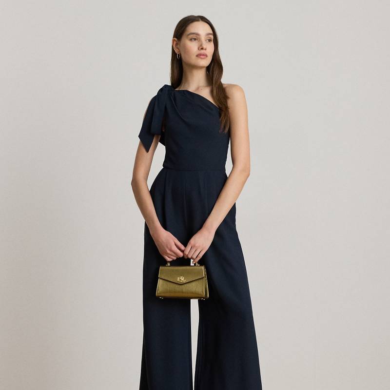 Einschultriger Jumpsuit mit Schleife von Lauren