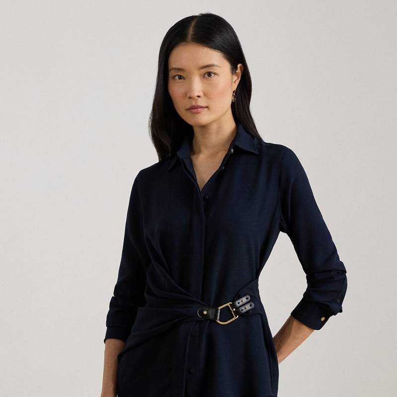 Georgette-Bluse mit Schnallenbesatz von Lauren