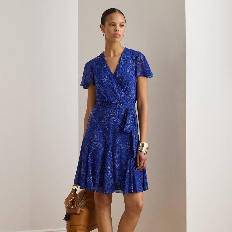 Georgette-Kleid mit Paisley-Motiv von Lauren