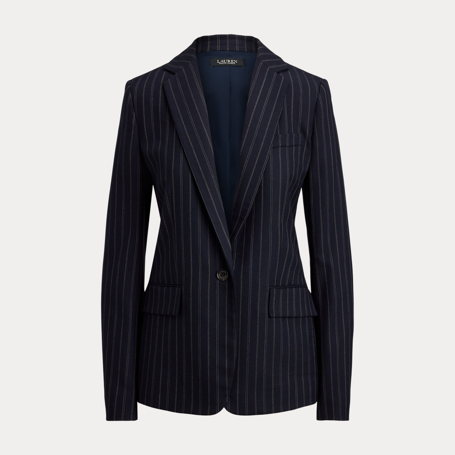 Gestreifter Blazer aus Wollmisch-Twill von Lauren