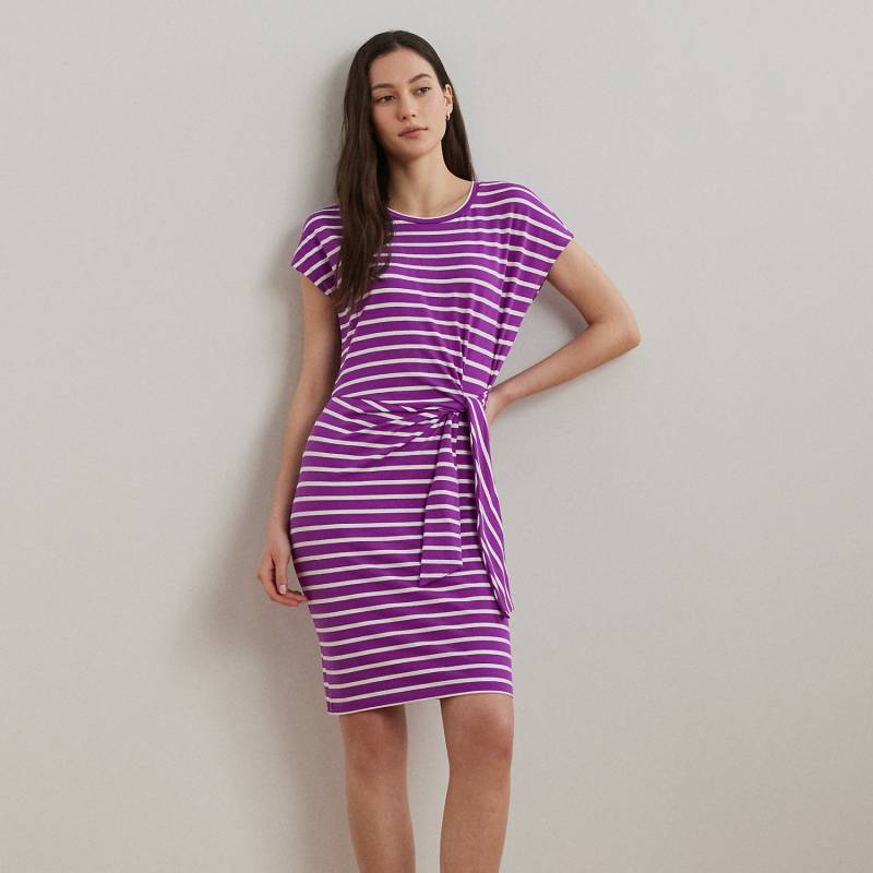 Gestreiftes Jerseykleid mit Bindedetail Gestreiftes Jerseykleid mit Bindedetail von Lauren