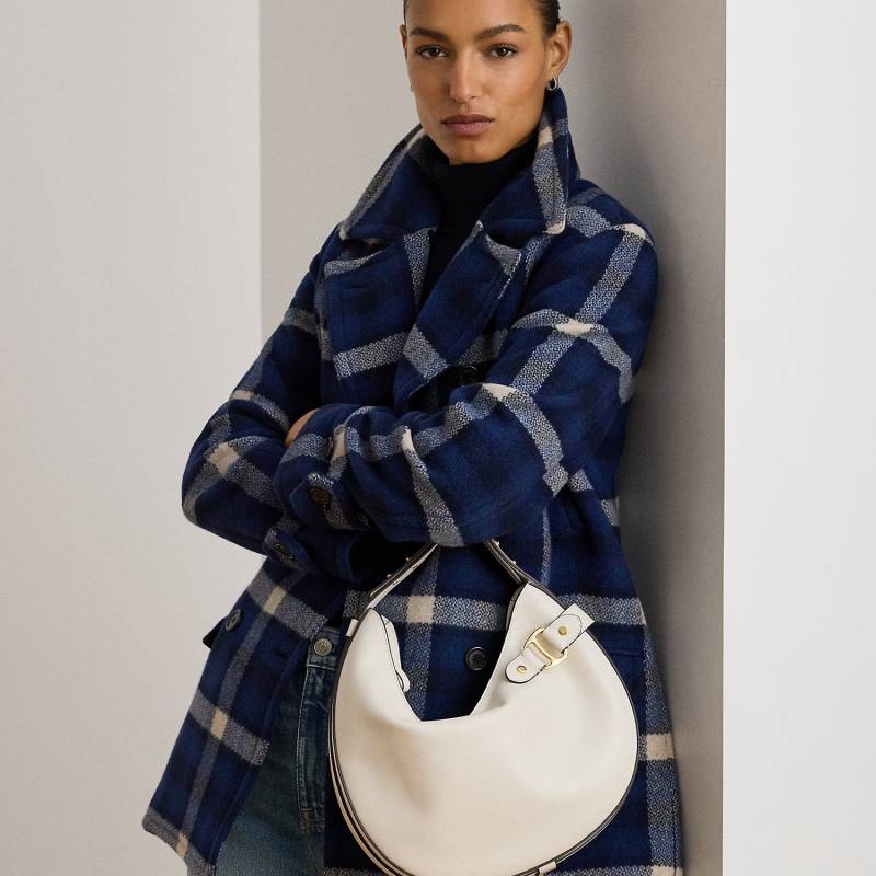 Große Schultertasche Tasha aus Leder von Lauren