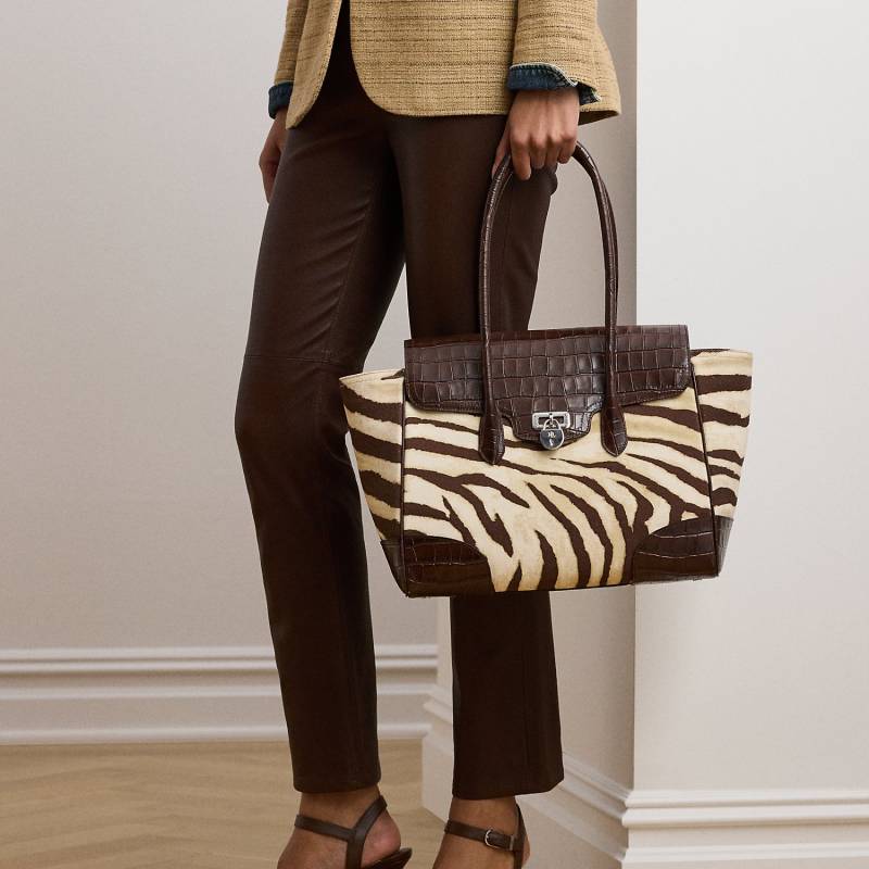 Große Umhängetasche Tanner aus Segeltuch von Lauren