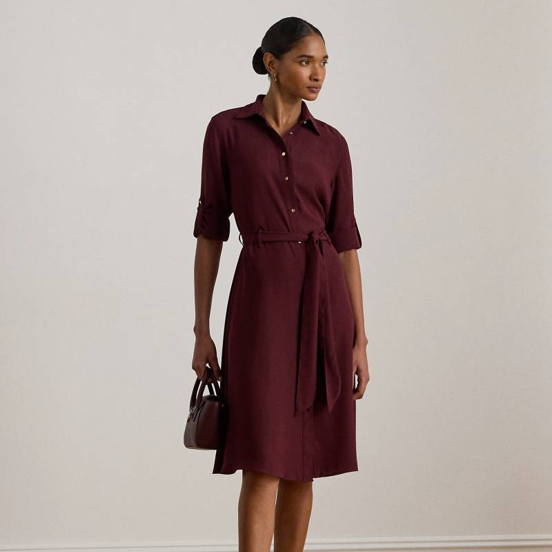 Hemdkleid aus beidseitigem Georgette von Lauren