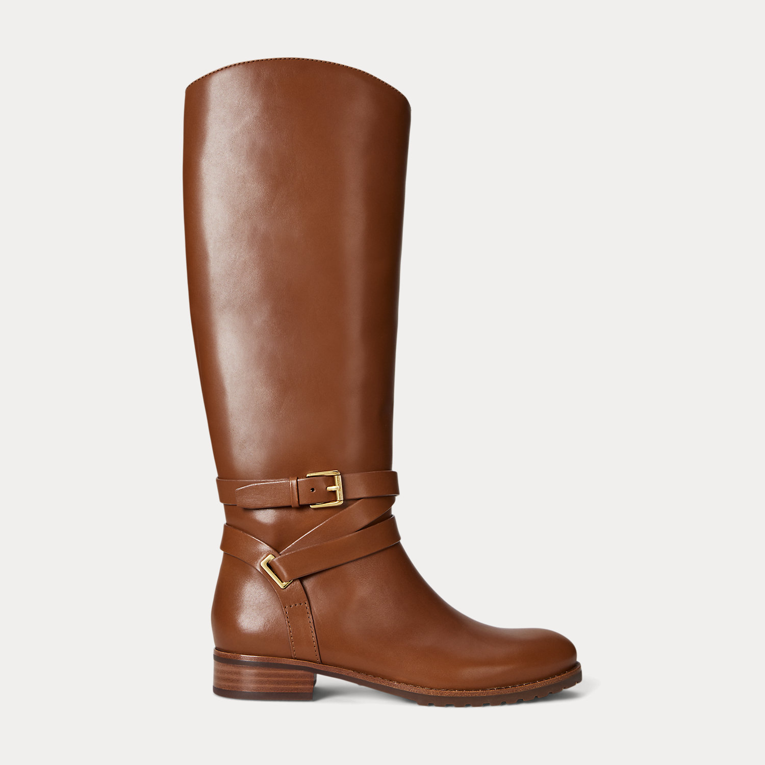 Hoher Stiefel Collins aus Kalbsleder von Lauren