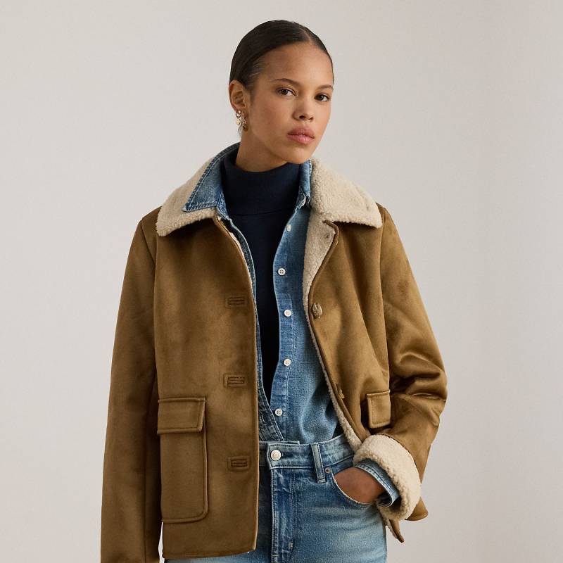 Jacke mit künstlichem Lammfell Jacke mit künstlichem Lammfell von Lauren